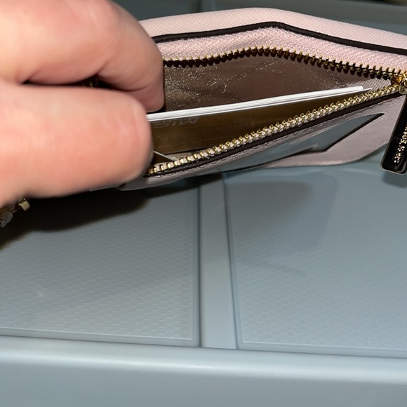 MK Saffiano Leather Smartphone Crossbody Bag - Picture 6 of 7